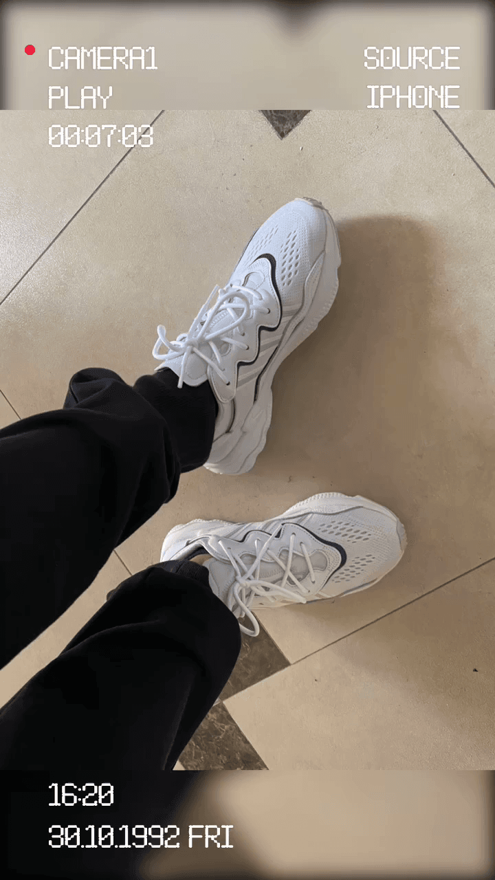 adidas originals Ozweego "Cloud White Grey" - фото покупателя Алла