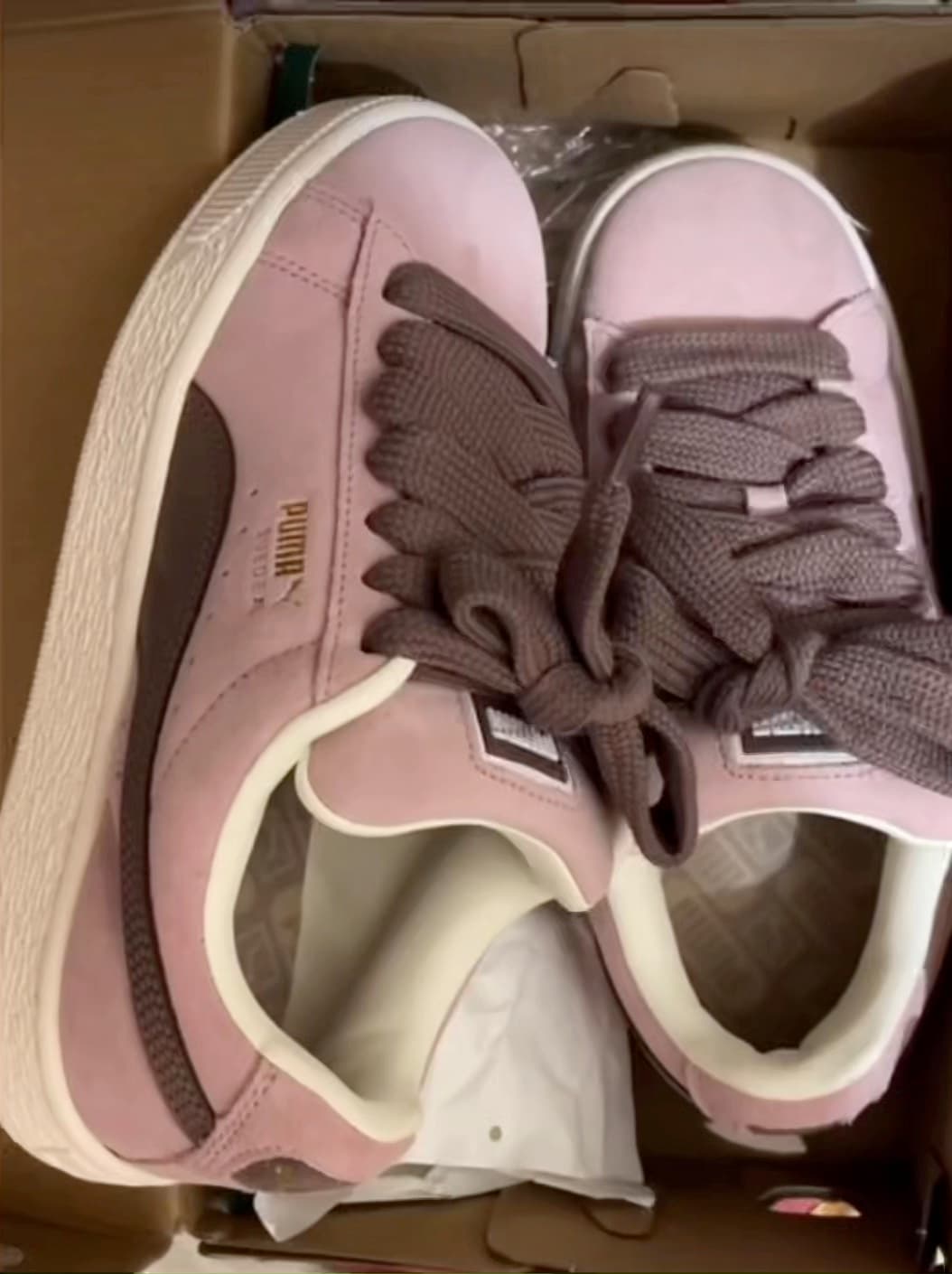 Puma Suede XL Future Pink - фото покупателя Люба