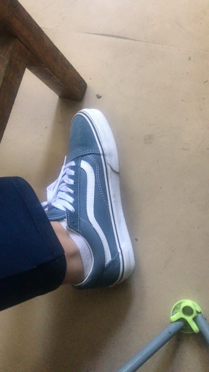 Vans Old Skool Blue Mirage True-White - фото покупателя Юра