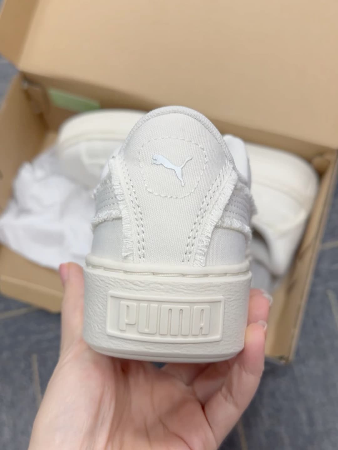 PUMA BASKET PLATFORM Platform Fringe - фото покупателя Галина