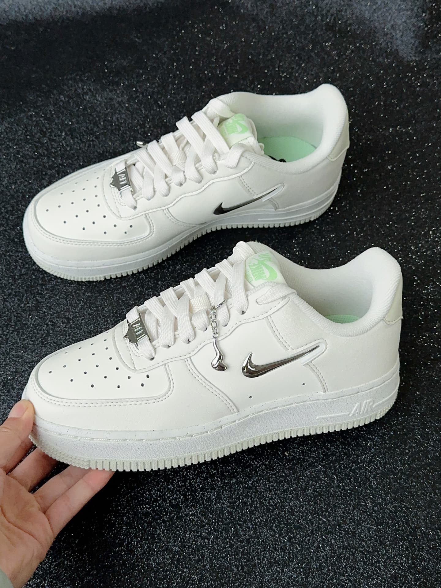Nike Air Force 1 '07 SE Next Nature Sail Vapor Green - фото покупателя Катя