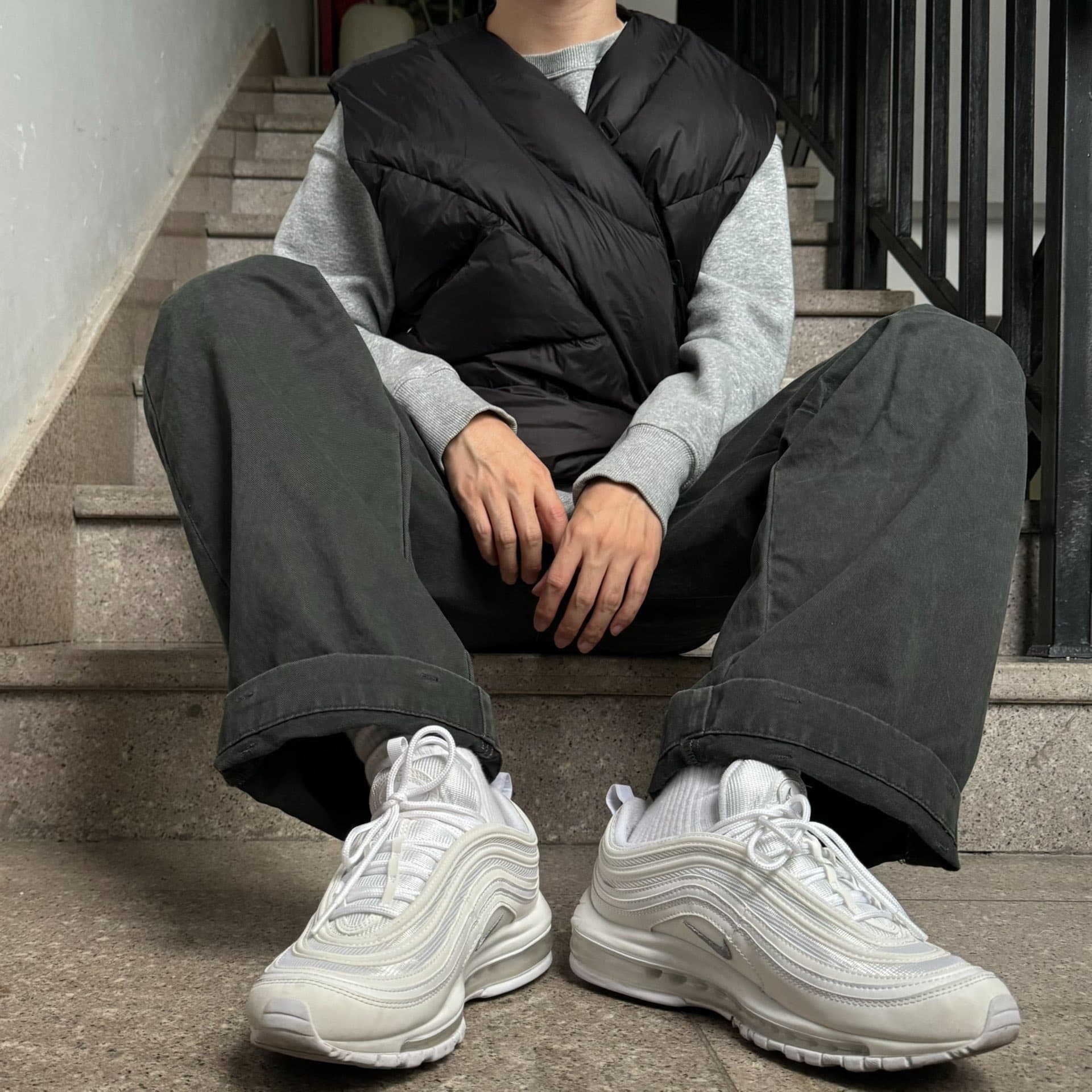 Nike Air Max 97 Triple White - фото покупателя Сергей