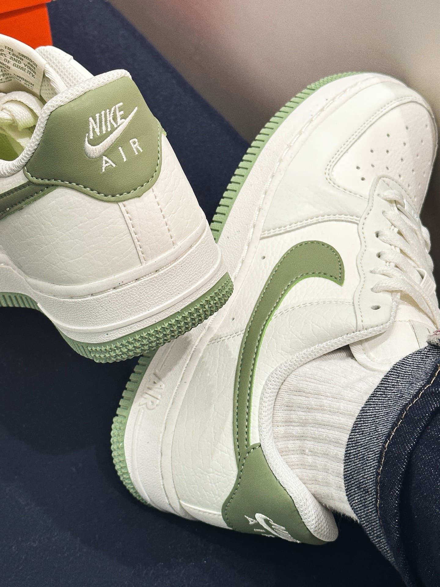 Nike Air Force 1 Low '07 SE Next Nature Oil Green - фото покупателя Полина