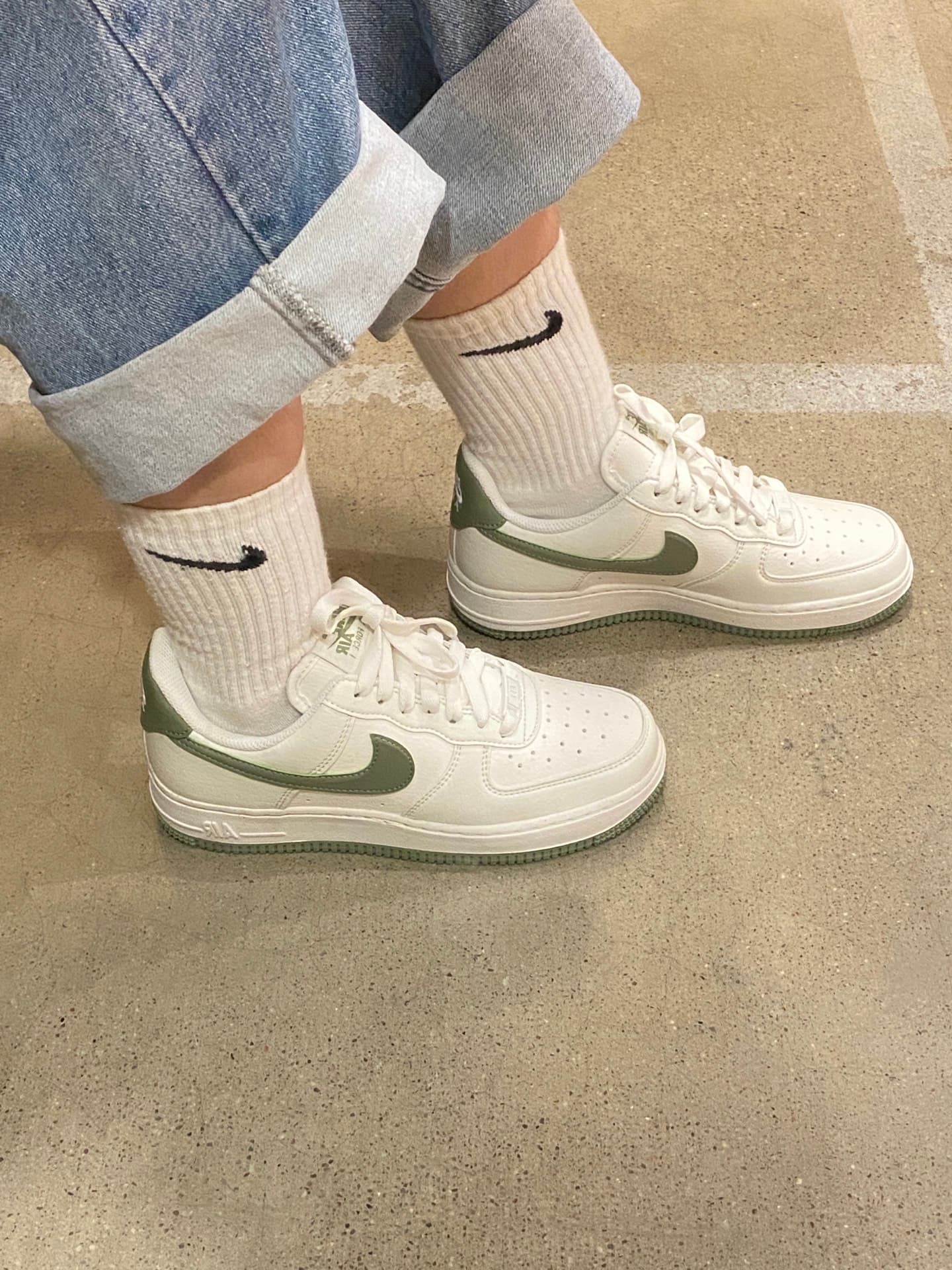 Nike Air Force 1 Low '07 SE Next Nature Oil Green - фото покупателя Зоя