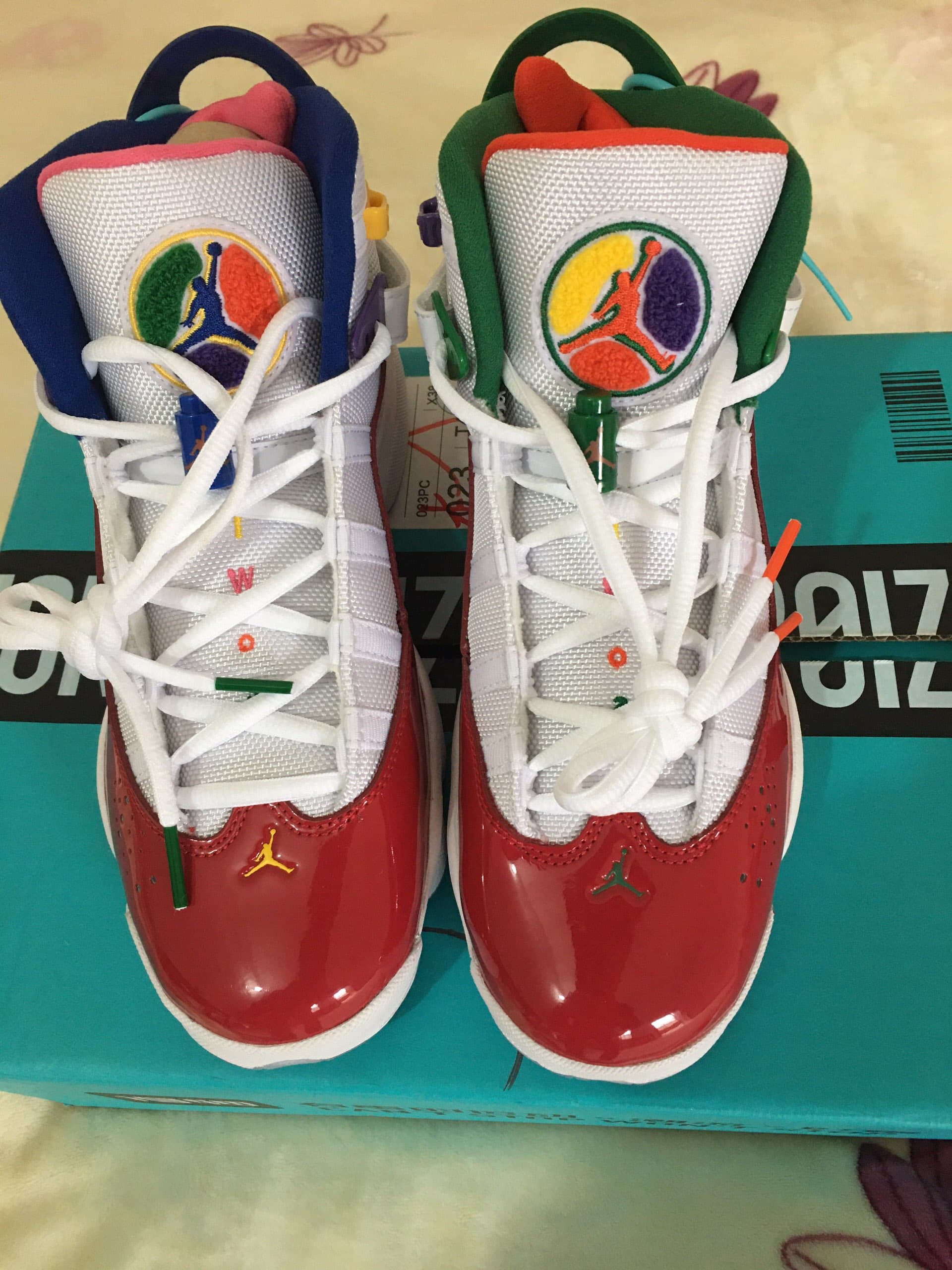 Jordan Air Jordan 6 Rings Multicolor - фото покупателя Ксения