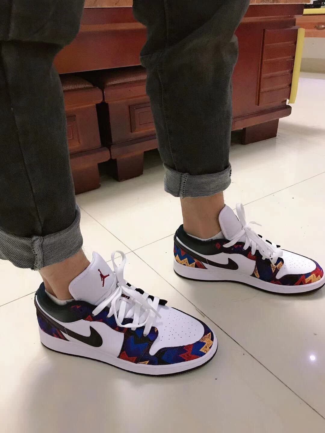 Jordan Air Jordan 1 Low GS "Nothing But Net" - фото покупателя Денис