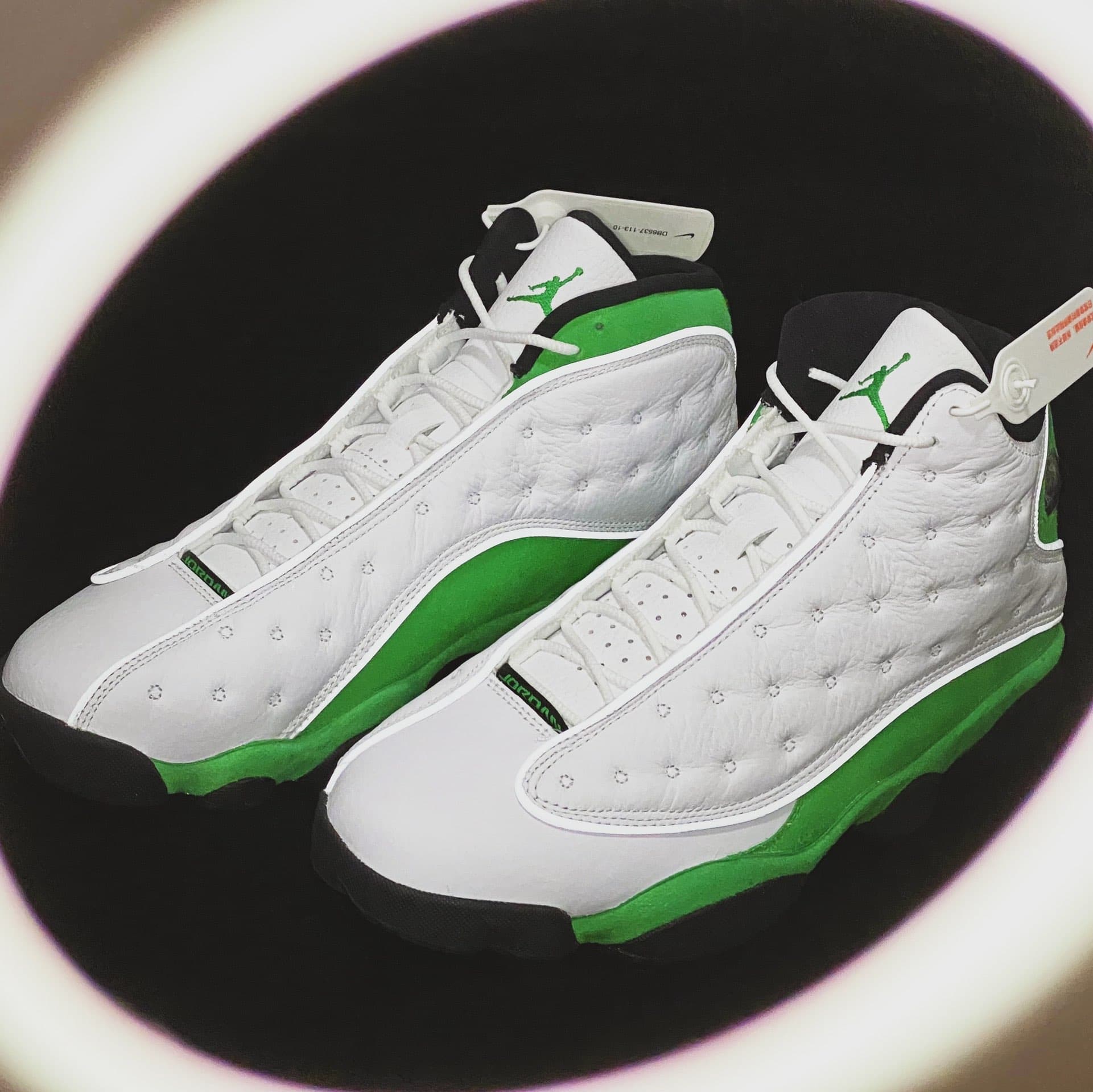 Jordan Air Jordan 13 retro "lucky green" - photo of buyer Надежда