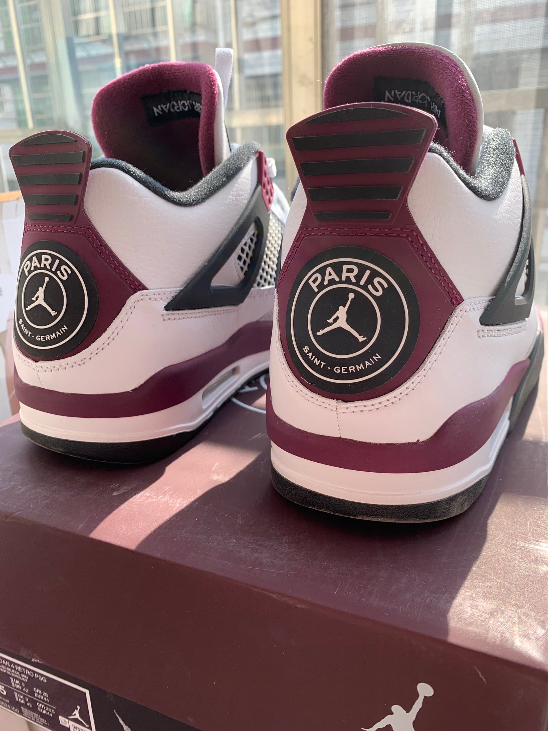 Jordan Air Jordan 4 retro 'psg' paris saint-germain - photo of buyer Владислав