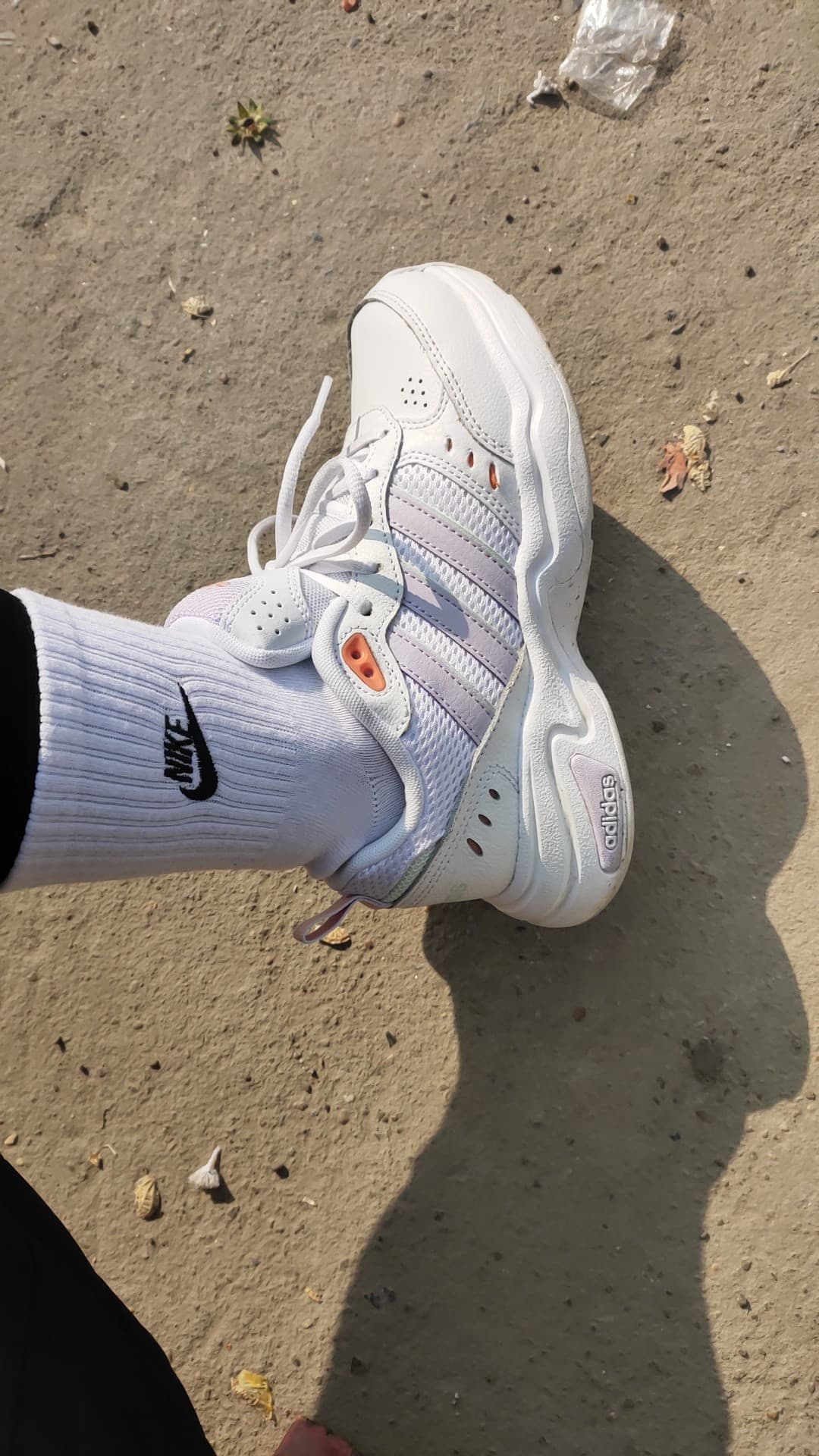 adidas neo Strutter White Purple Tint - фото покупателя Дарья