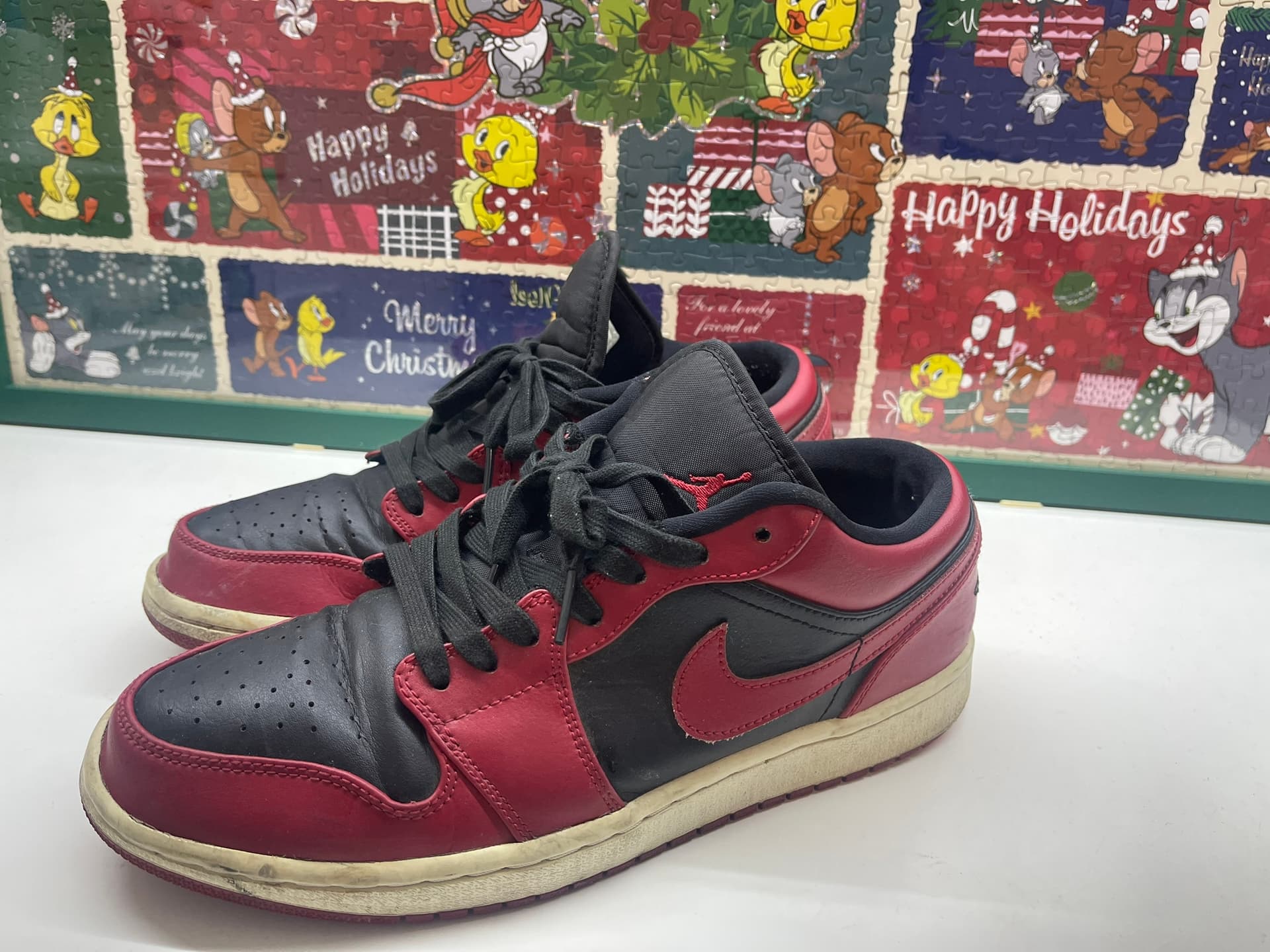 Jordan Air Jordan 1 low varsity red - фото покупателя Николай