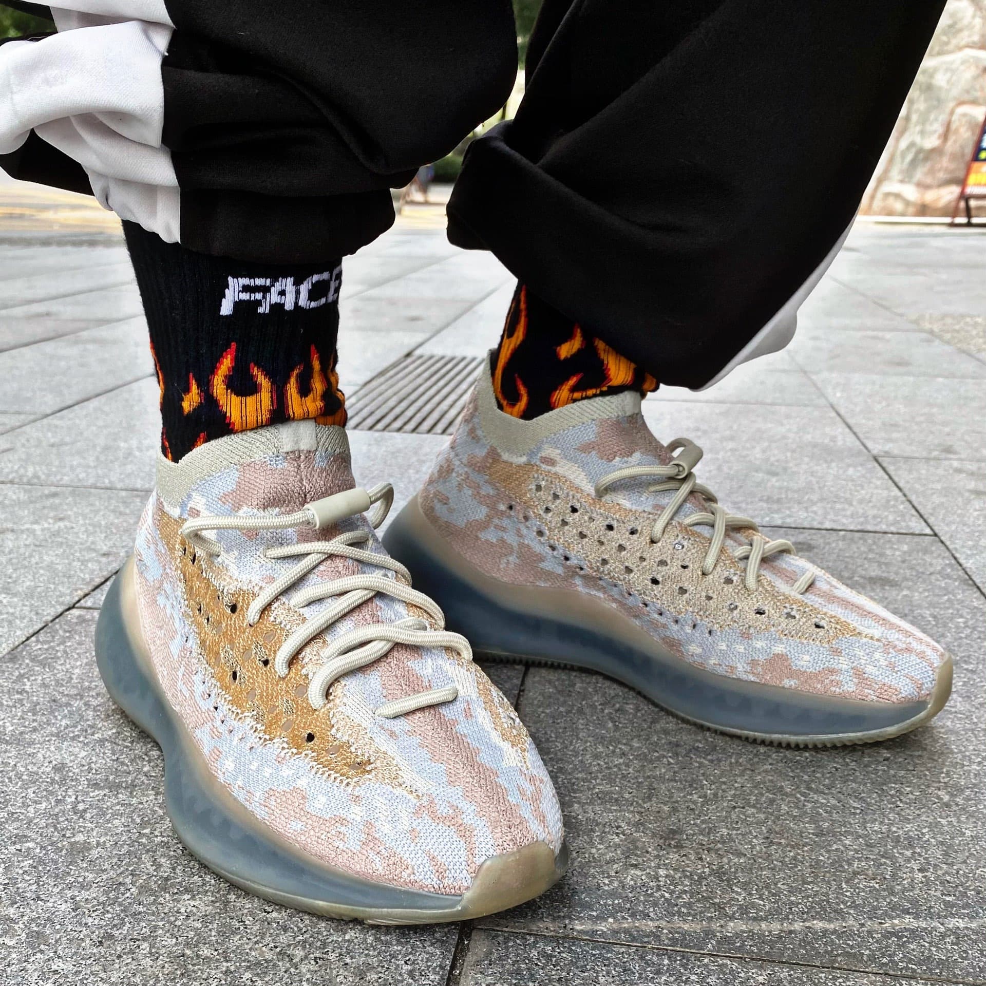 adidas originals Yeezy Boost 380 "pepper - photo of buyer Антонина