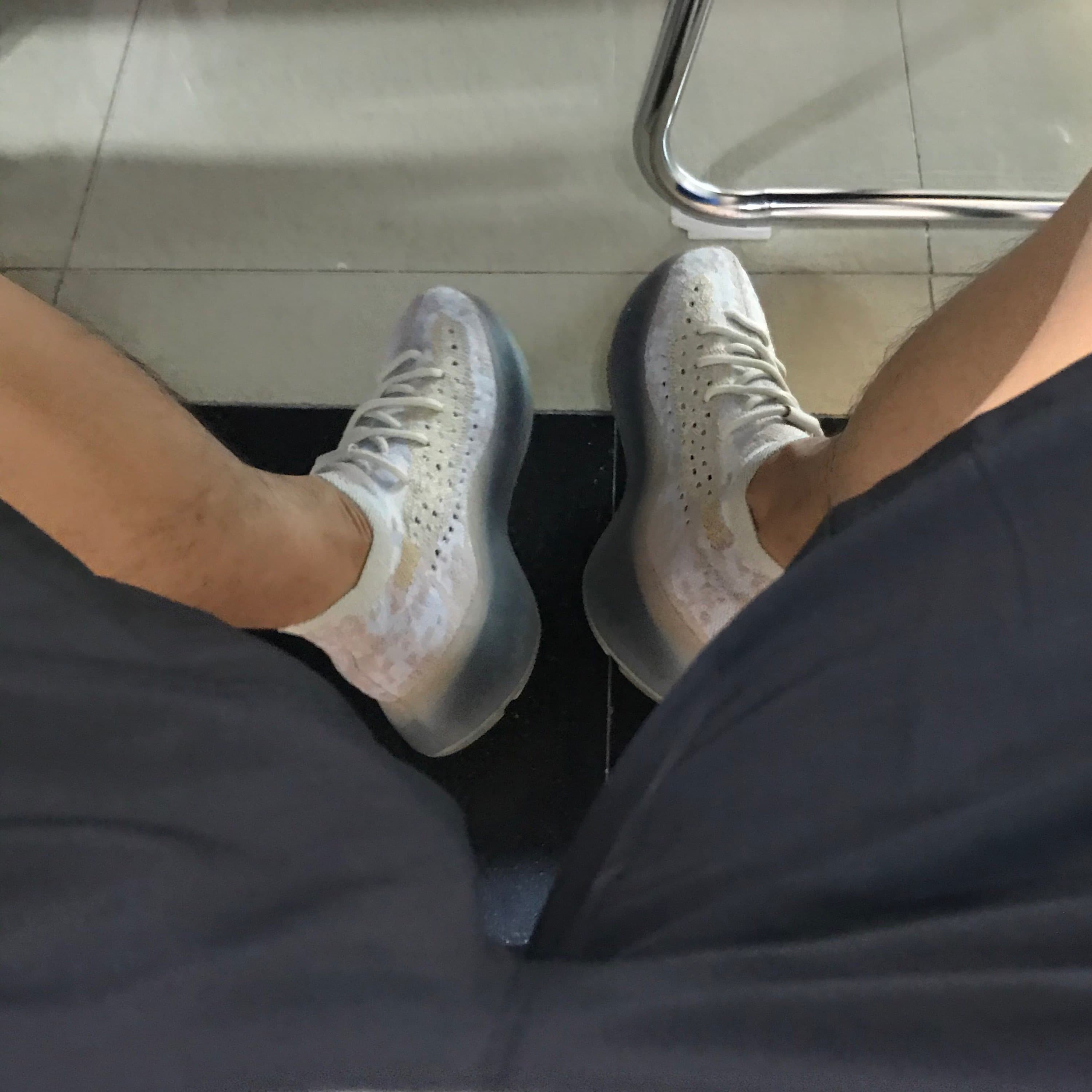 adidas originals Yeezy Boost 380 "pepper - photo of buyer Лера