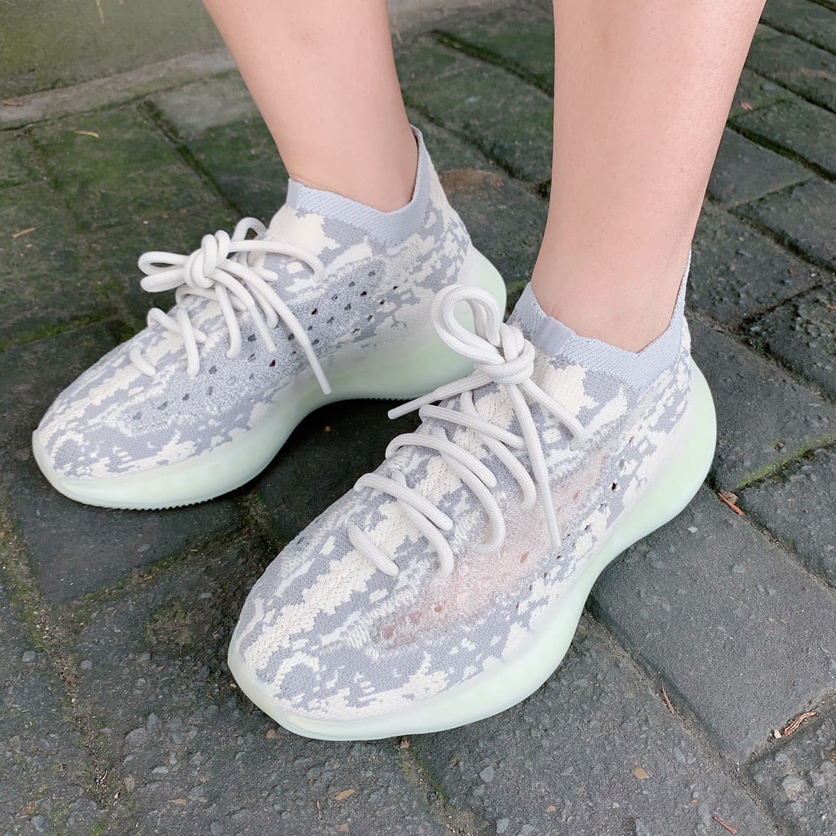 adidas originals Yeezy Boost 380 "Calcite Glow" - photo of buyer Максим
