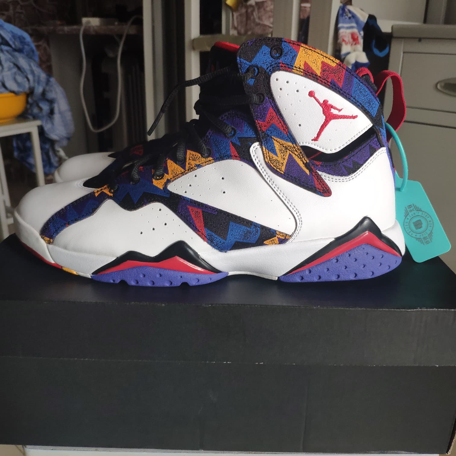 Jordan Air Jordan 7 Retro Nothing But Net - фото покупателя Кирилл