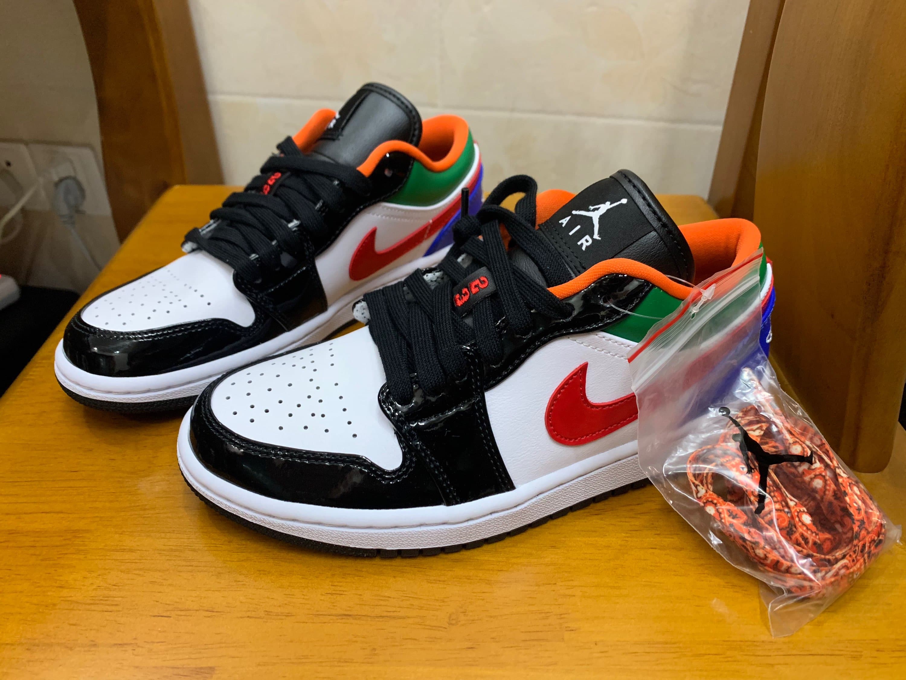 Jordan Air Jordan 1 low "multi-color" - фото покупателя Лена