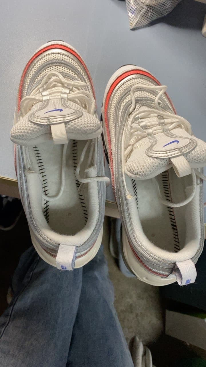 Nike Air Max 97 Essential Flash Crimson Silver - фото покупателя Рита