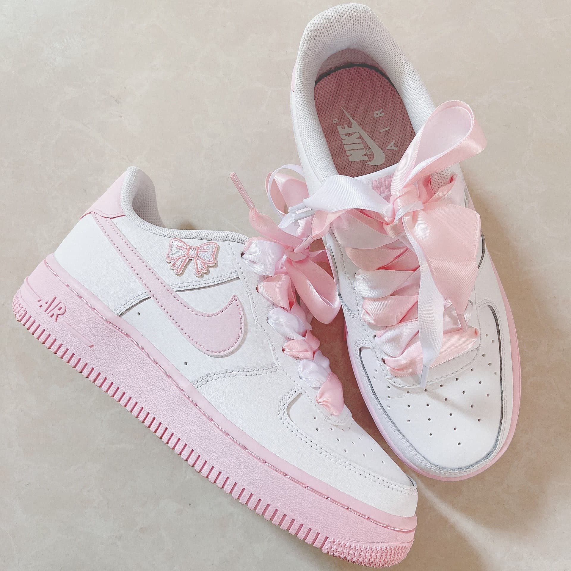 Nike Air Force 1 "White Pink Foam" - фото покупателя Григорий