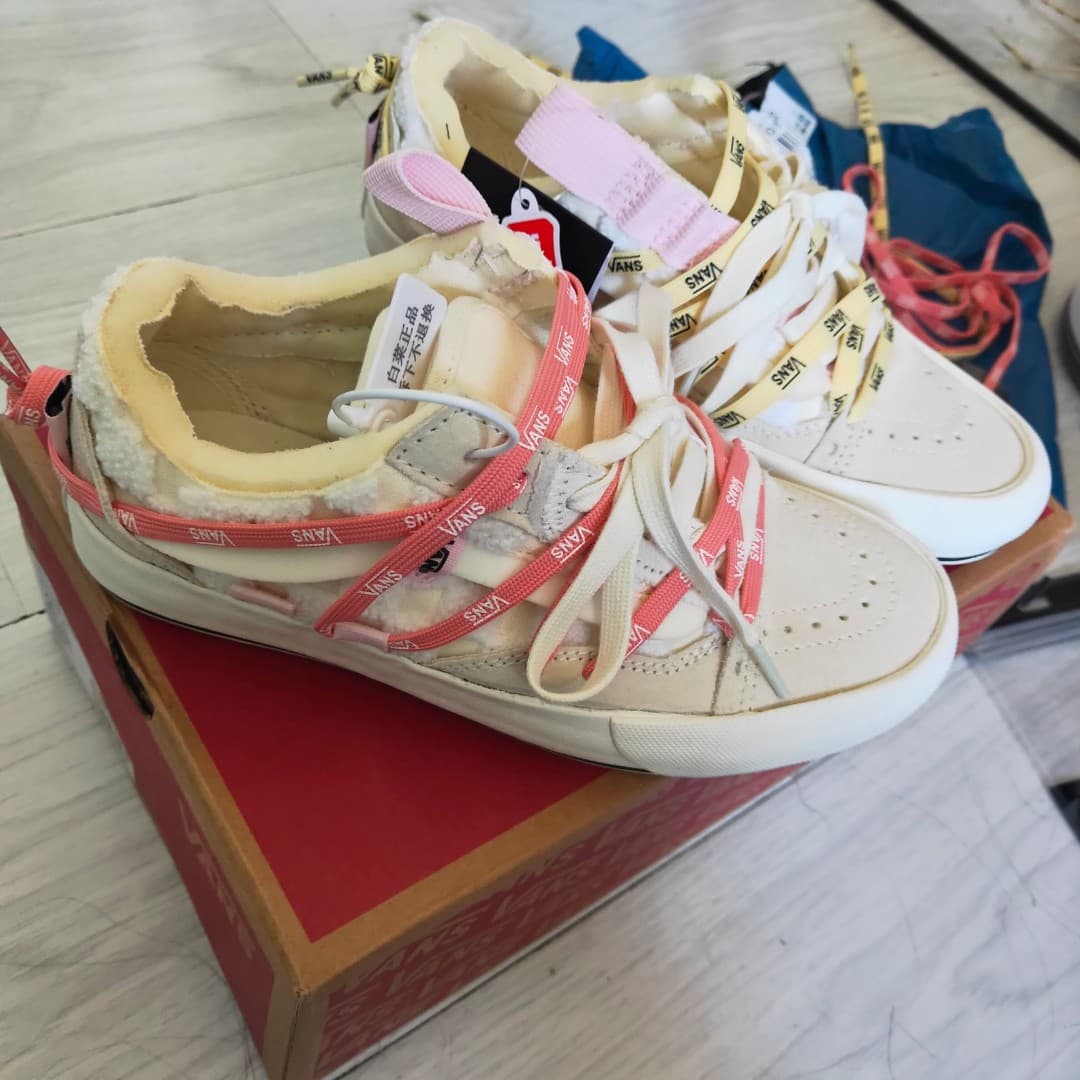 Vans Old Skool Chenille Check - фото покупателя Антон