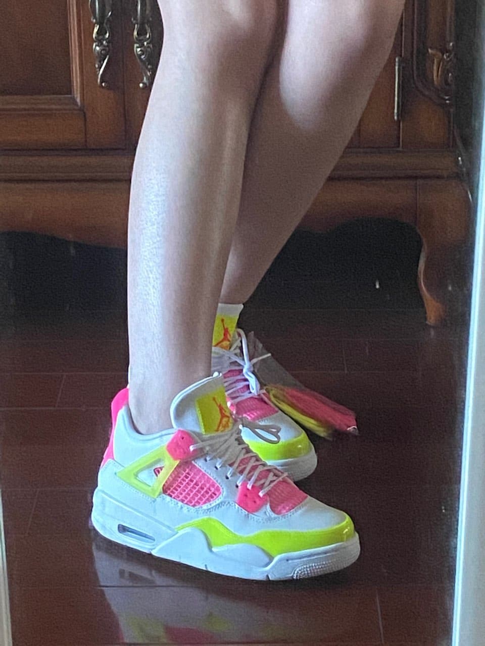 Jordan Air Jordan 4 Lemon Venom - фото покупателя Марина