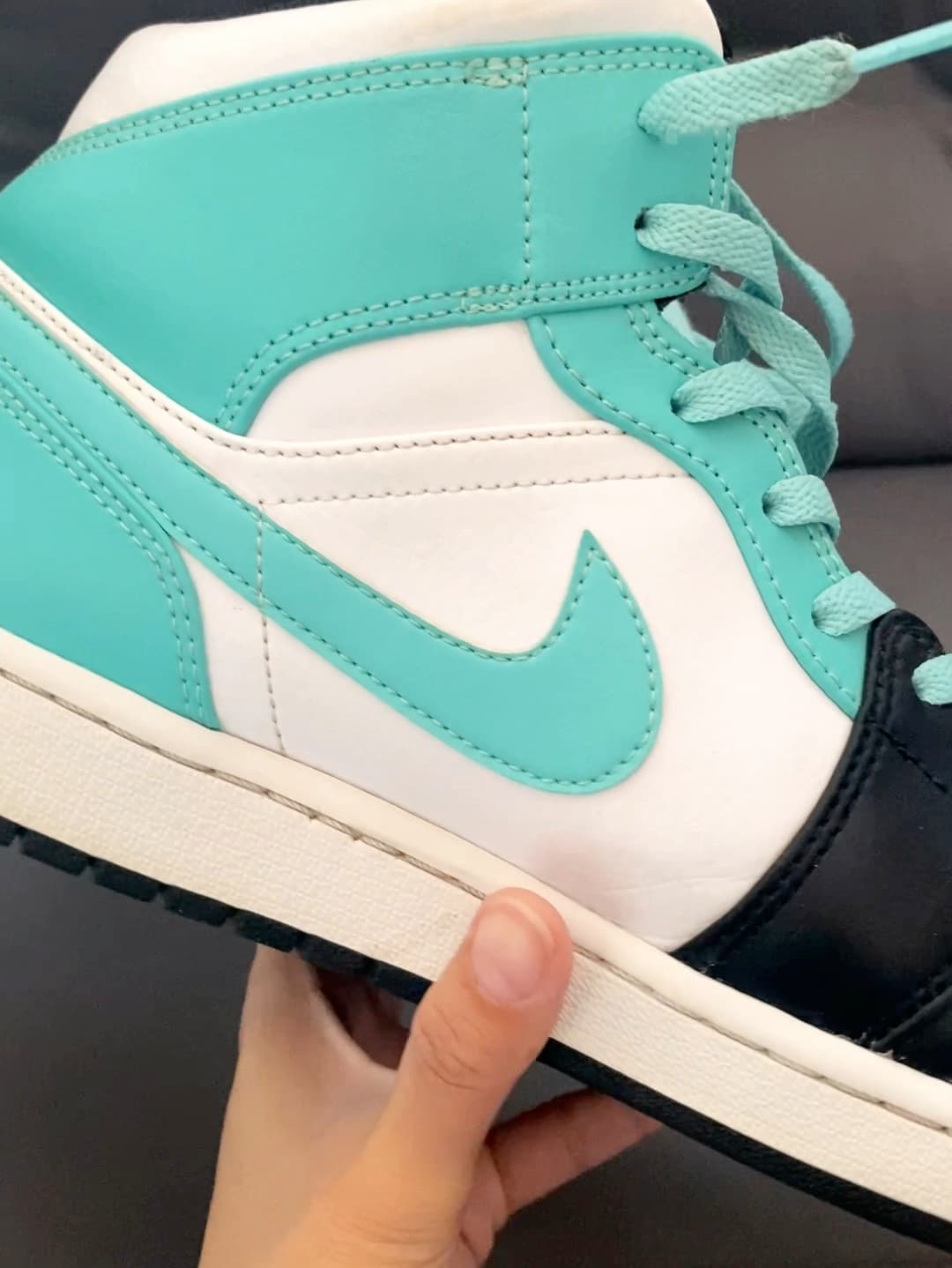 Jordan Air Jordan 1 mid "island green" - фото покупателя Дима