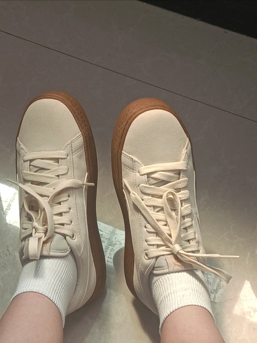 Puma Smash Platform SD Birch Gum - фото покупателя Галя