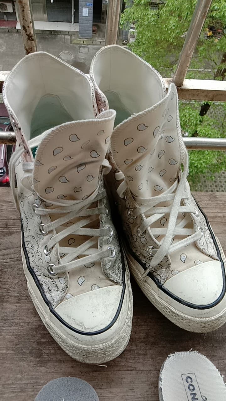 offspring paisley x Converse 1970s pathwork chuck - фото покупателя Валентин