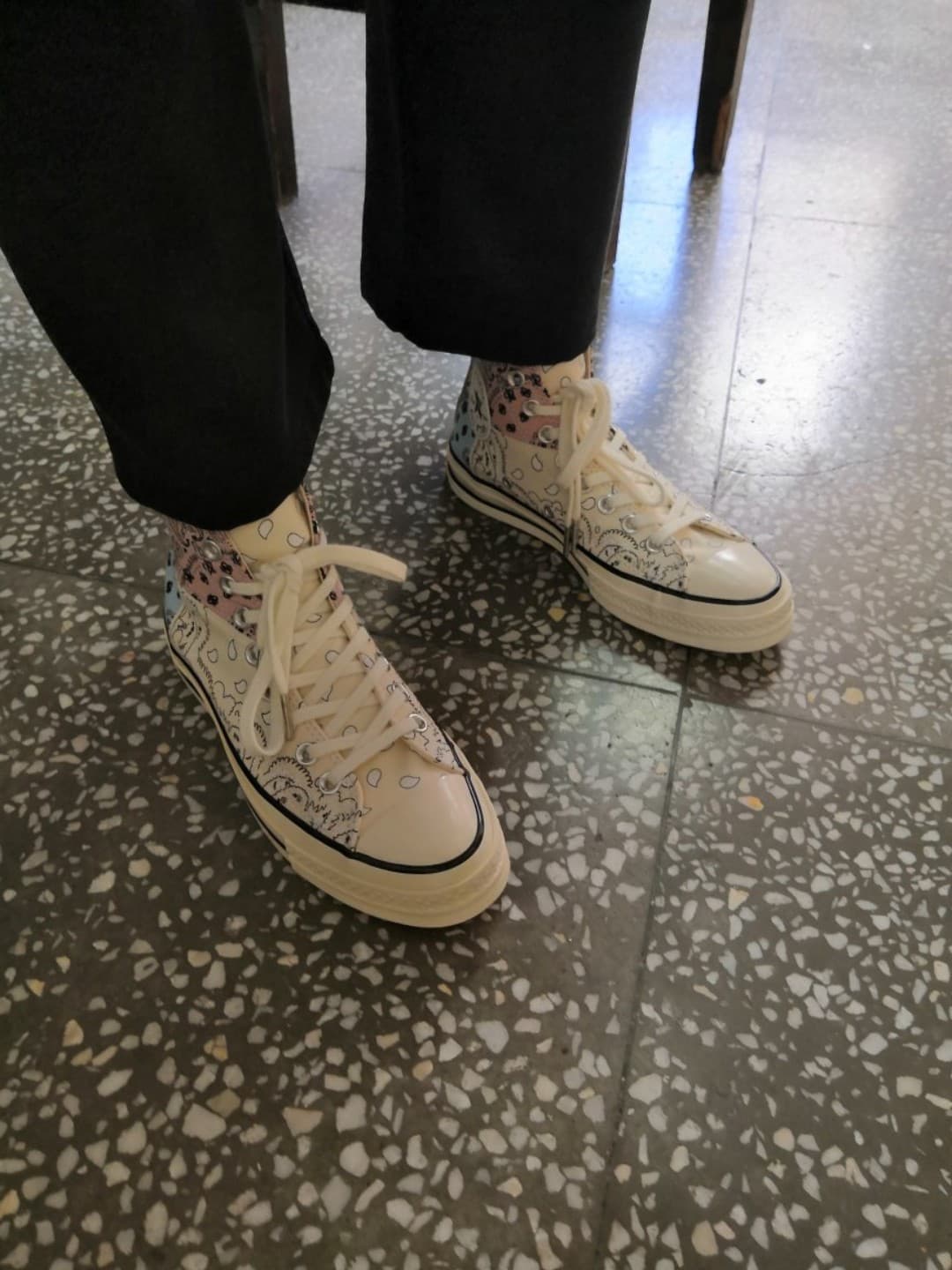 offspring paisley x Converse 1970s pathwork chuck - фото покупателя Вадим