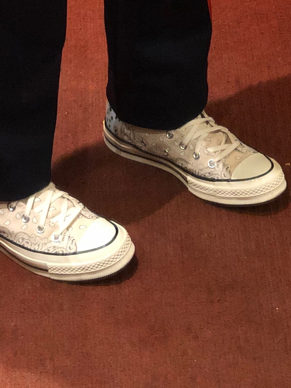 offspring paisley x Converse 1970s pathwork chuck - фото покупателя Елизавета