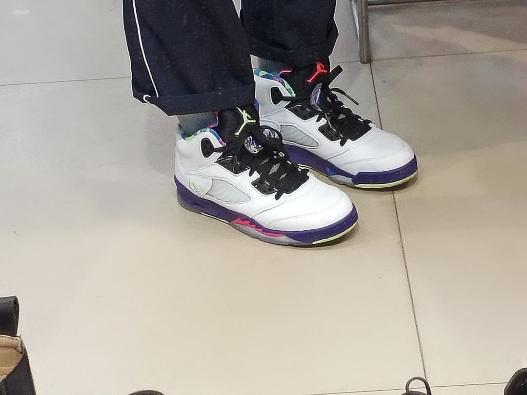 Air Jordan 5 Retro Ghost Green 2020 - фото покупателя Юрий