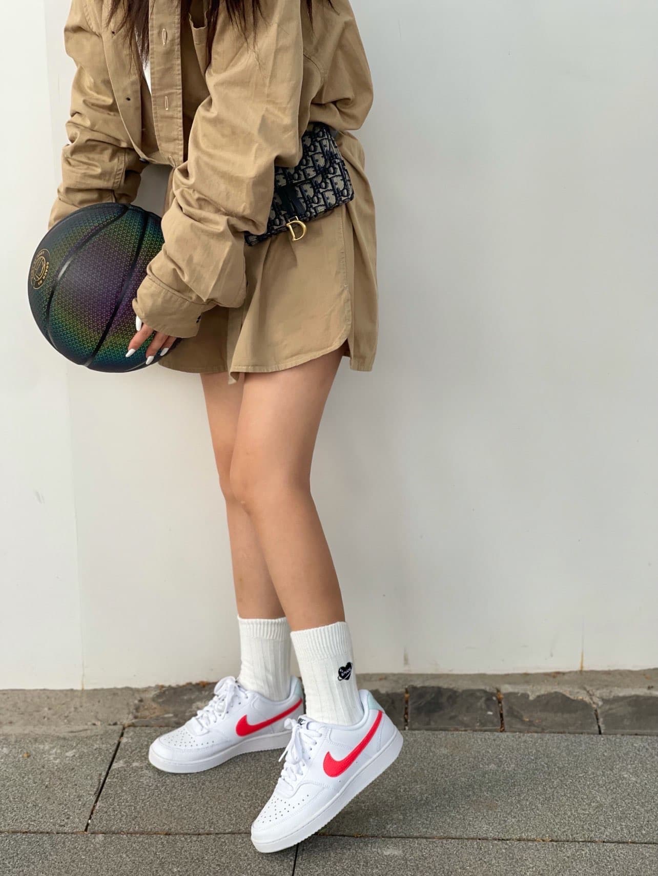 Nike Court Vision Low WhiteRedBlue - фото покупателя Кристина
