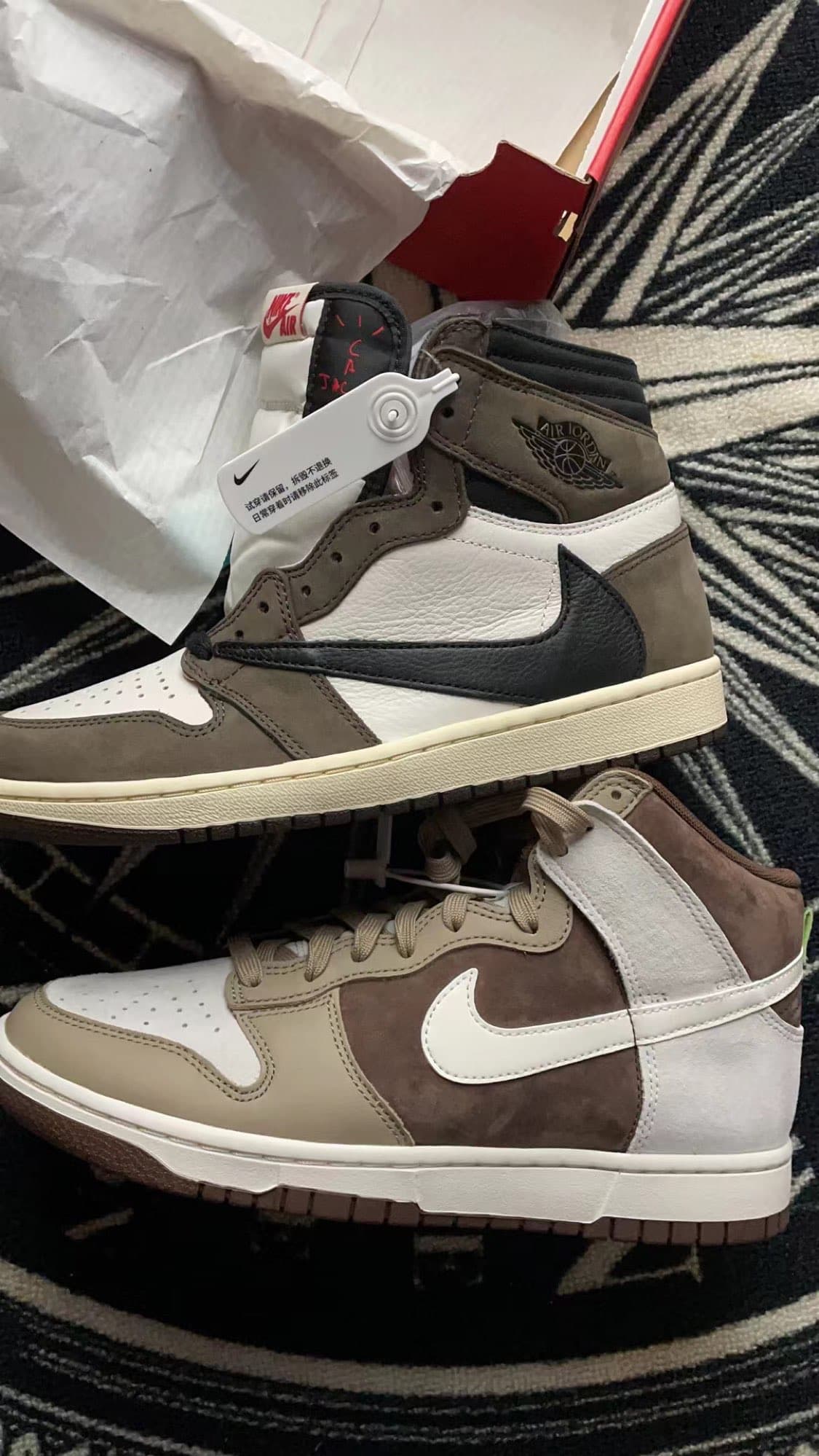 Nike Dunk Retro PRM "Light Chocolate" - фото покупателя Екатерина