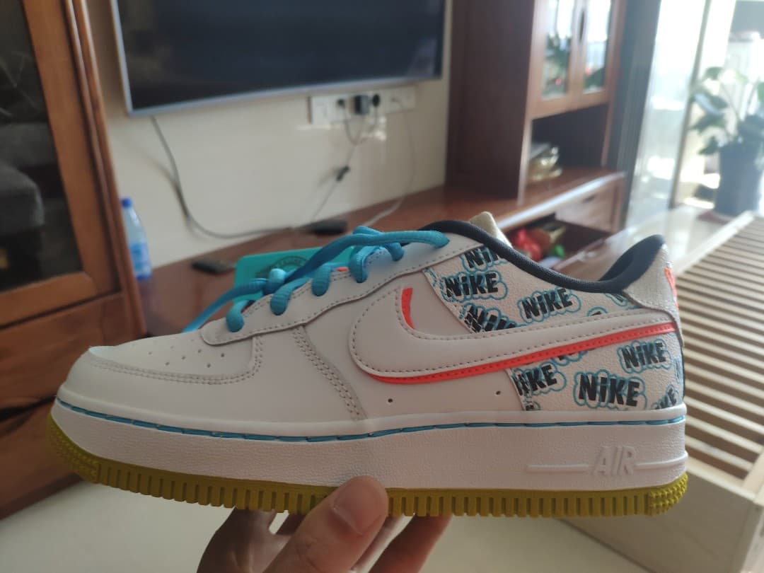 Nike Air Force 1 "Hyper Crimson" - фото покупателя Ксюша