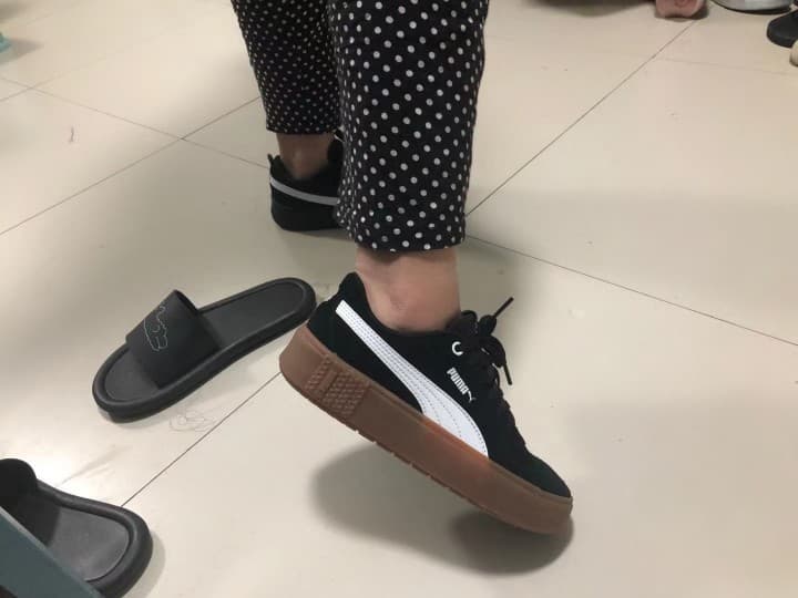 Puma Smash Platform V2 White - фото покупателя Таня