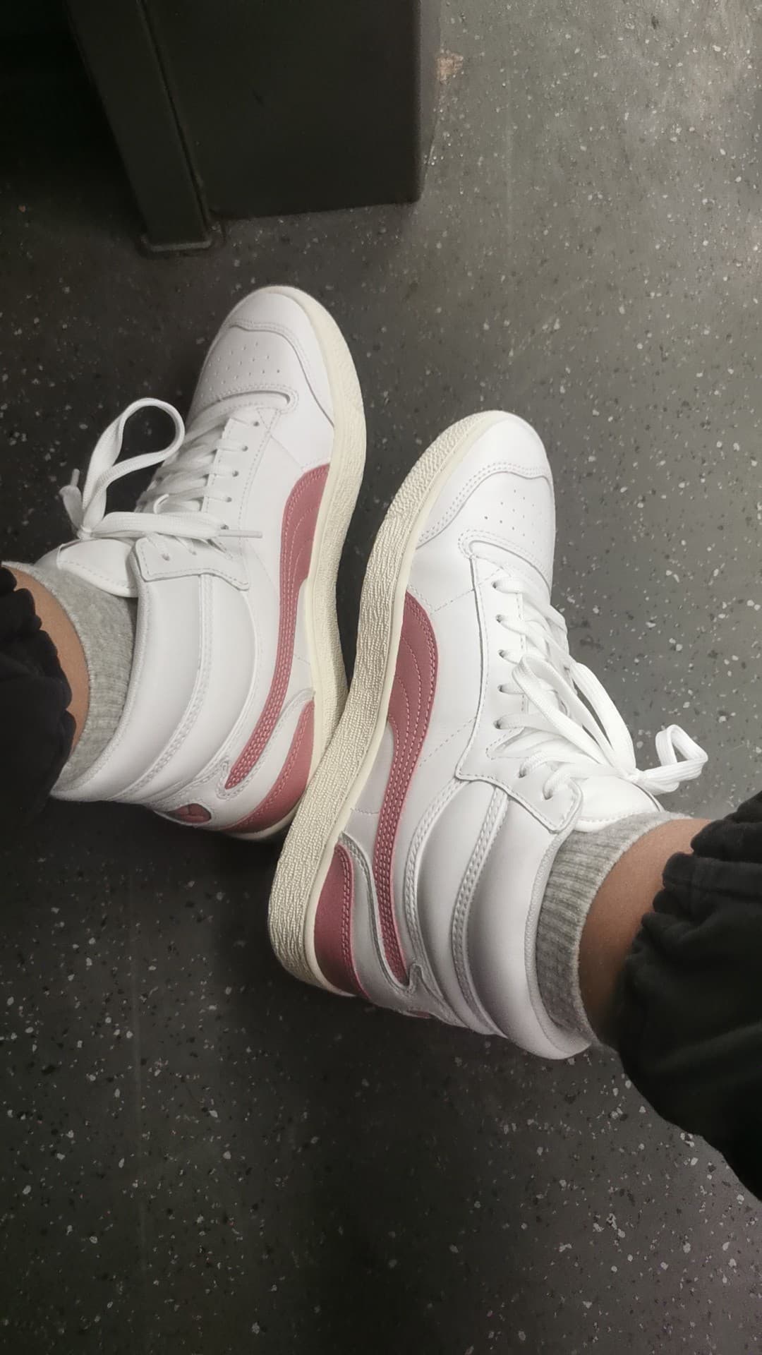 Puma Ralph Samprson Mid White Foxglove Whisper - фото покупателя Константин