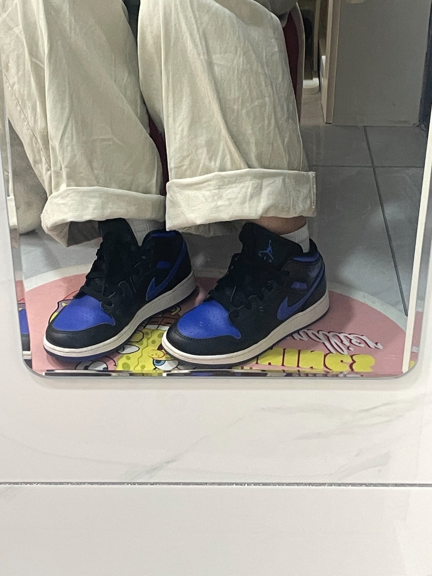 Jordan Air Jordan 1 Mid "Astronomy Blue" - photo of buyer Клавдия