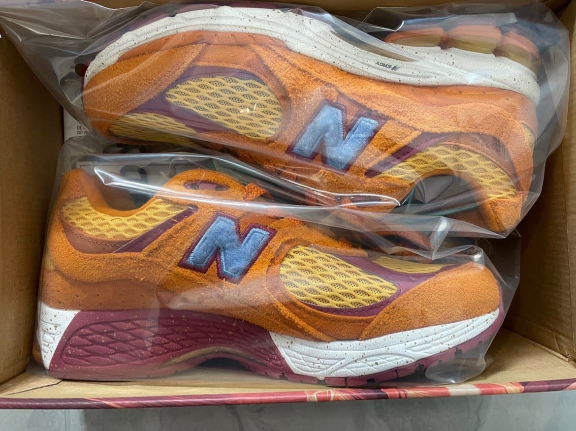 Salehe Bembury x New Balance NB 2002R "Peace Be The Journey" (полнота: D) - фото покупателя Валерий