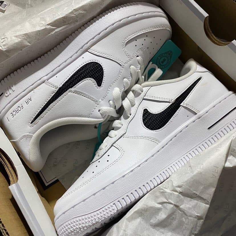 Nike Air Force 1 '07 GS "White Black" - фото покупателя Олег