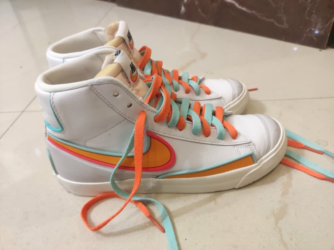 Nike Blazer '77 RETRO WHITE KUMQUAT - фото покупателя Иван
