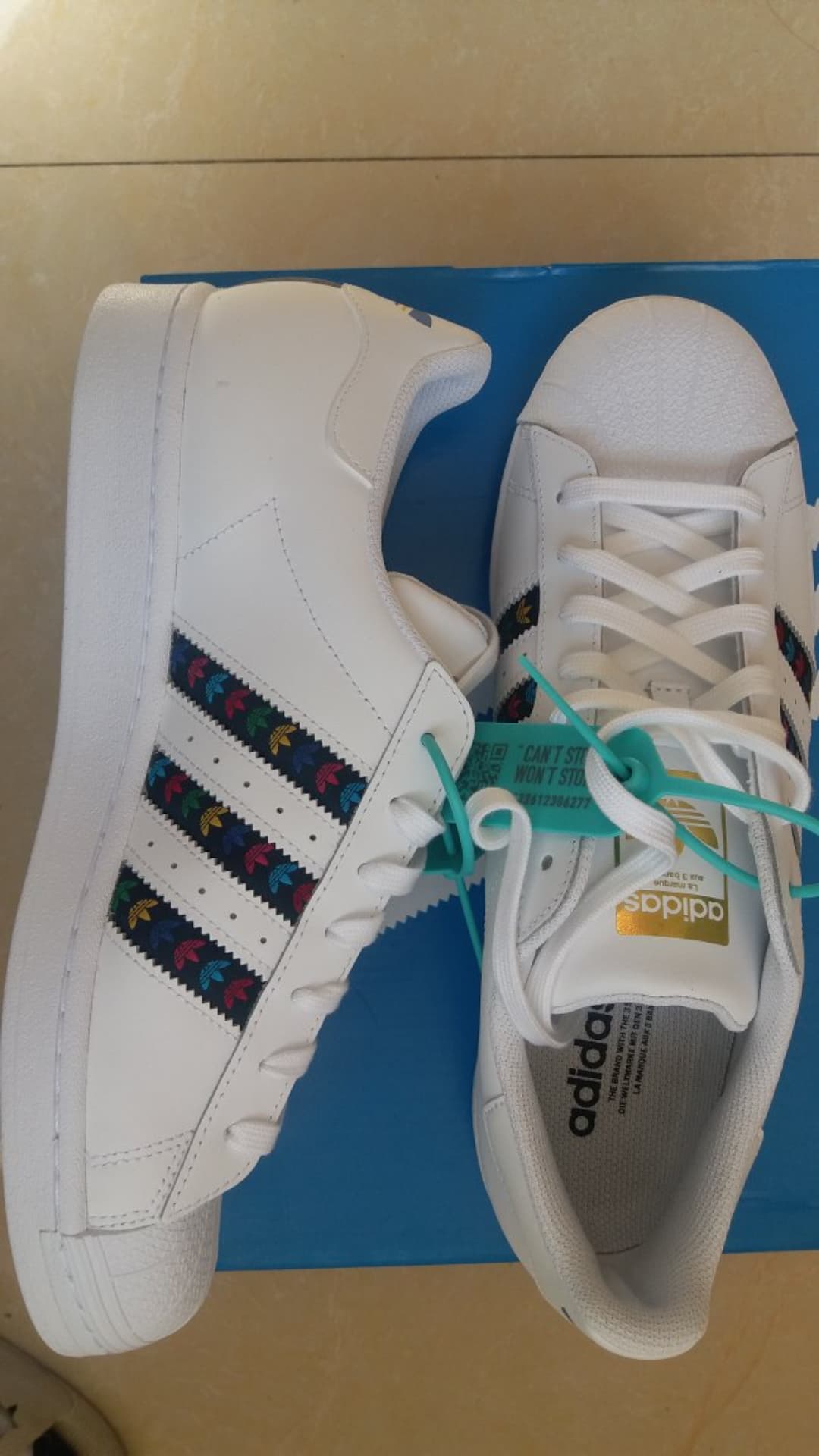 adidas originals Superstar White Multi Unisex - photo of buyer Тамара