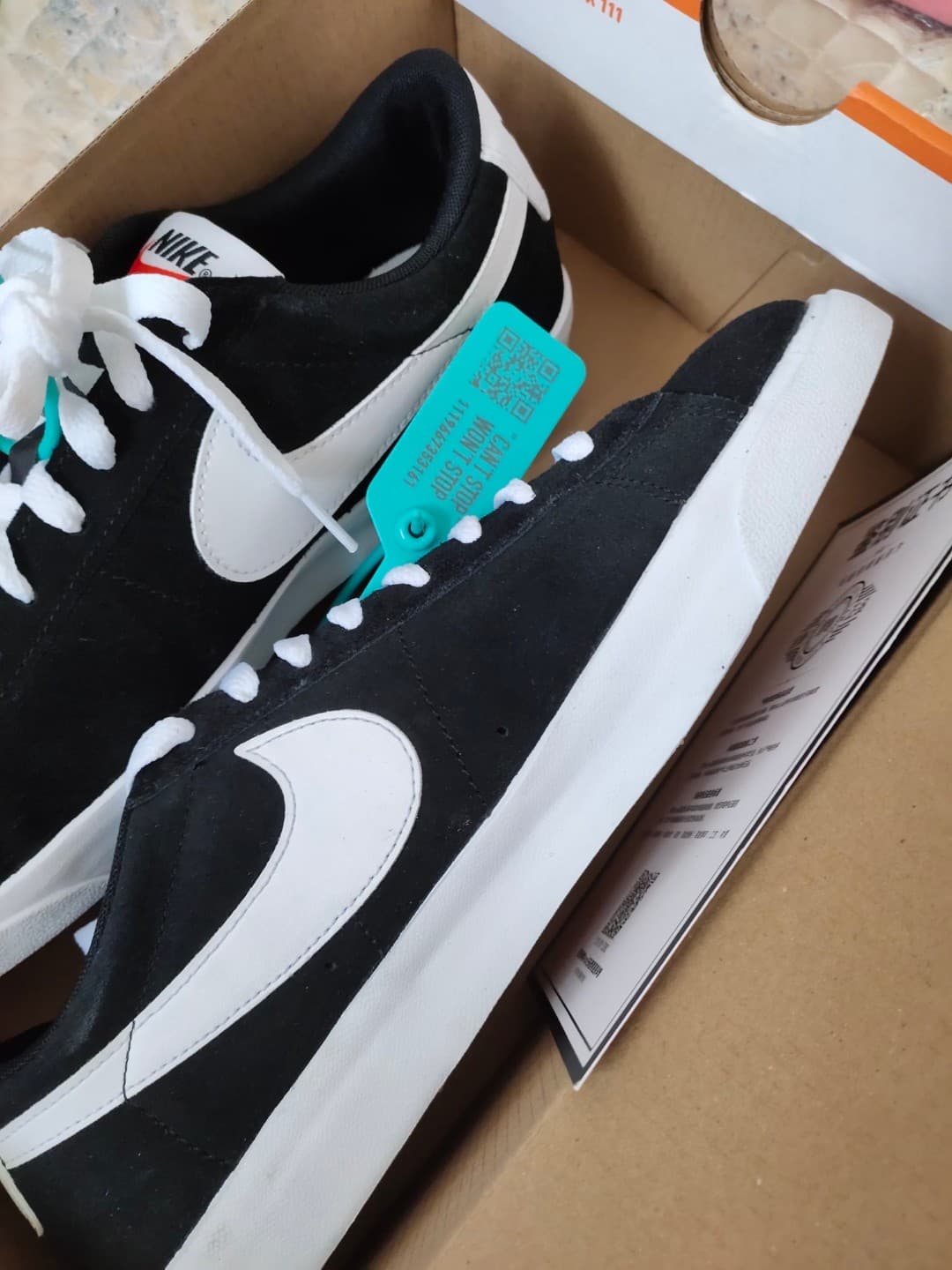 Nike Blazer PRM VNTG Suede - фото покупателя Илья