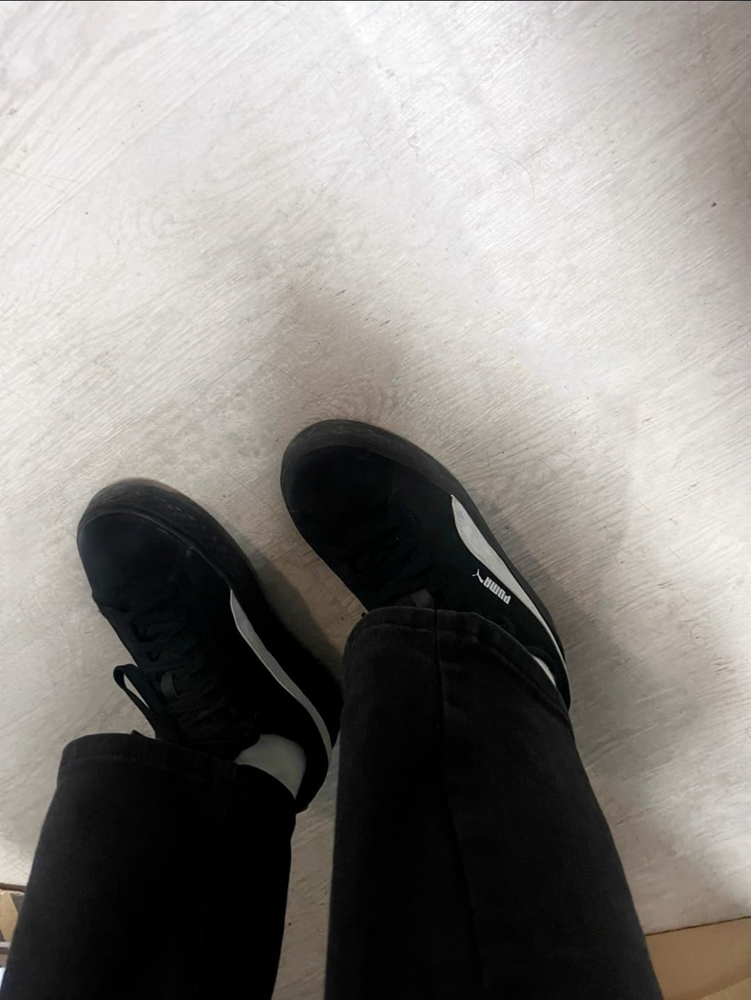 Puma Smash Platform Suede "Black White" - фото покупателя Влад