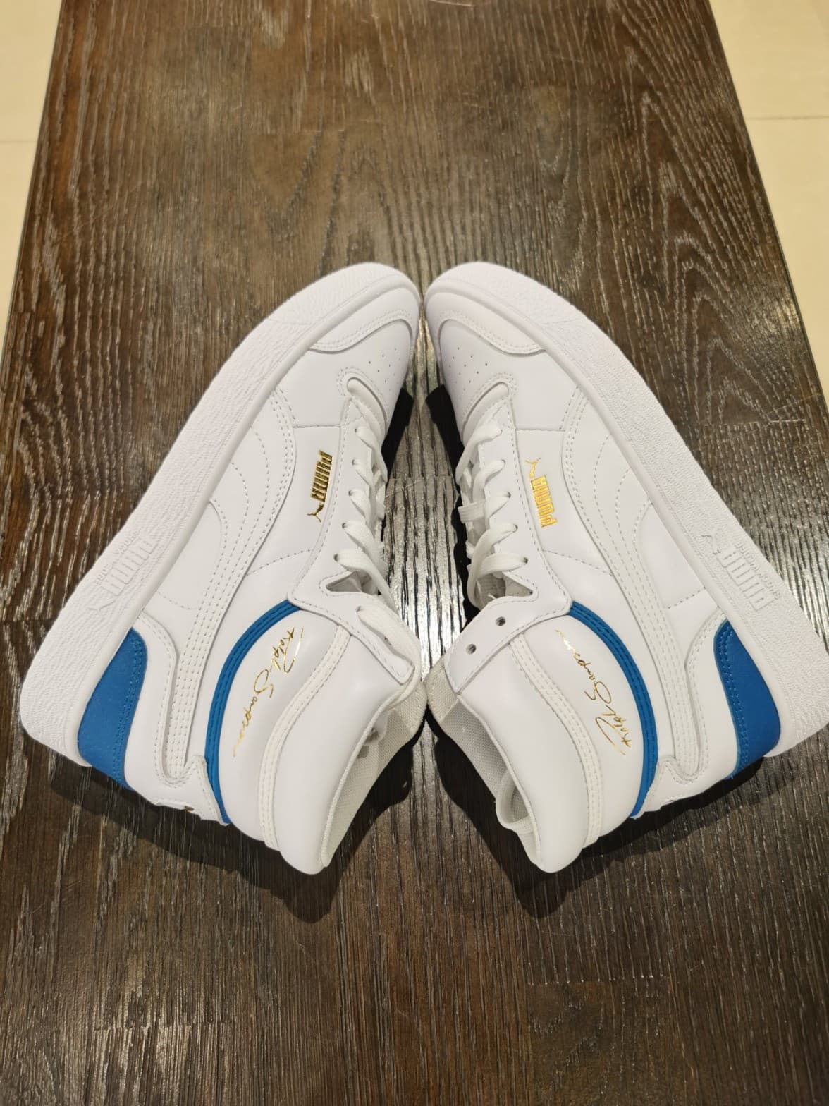 Puma Ralph Sampson Mid White Digi Blue - фото покупателя Анастасия