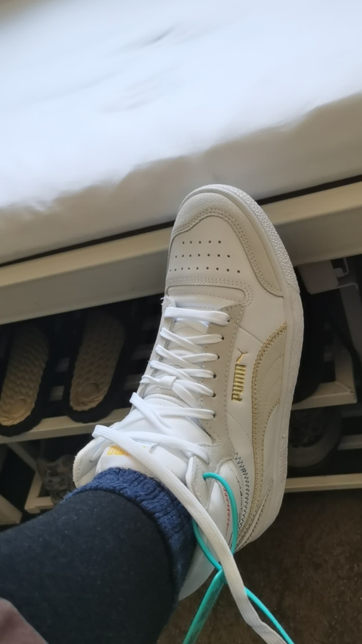 PUMA Ralph Sampson Mid Stitch - фото покупателя Дарья