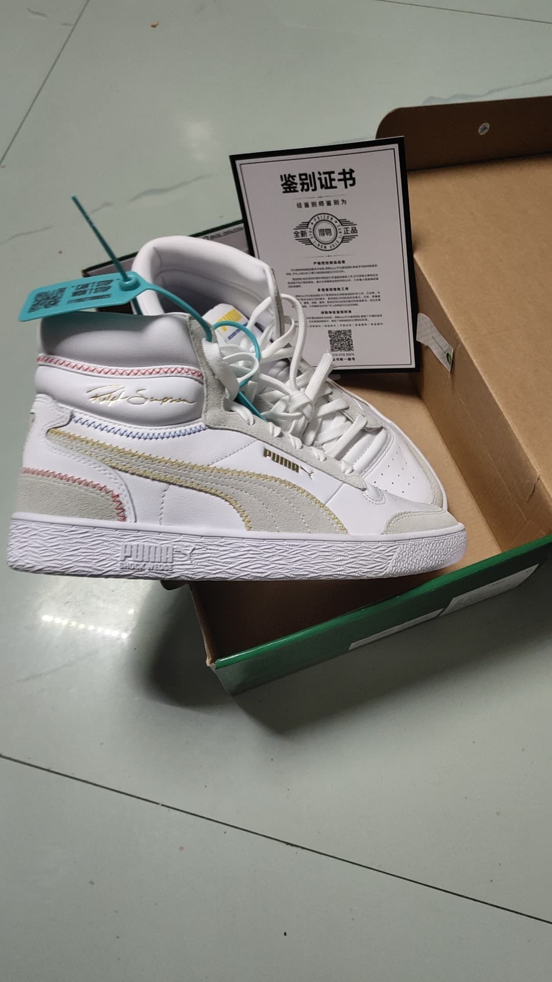 PUMA Ralph Sampson Mid Stitch - фото покупателя Станислав