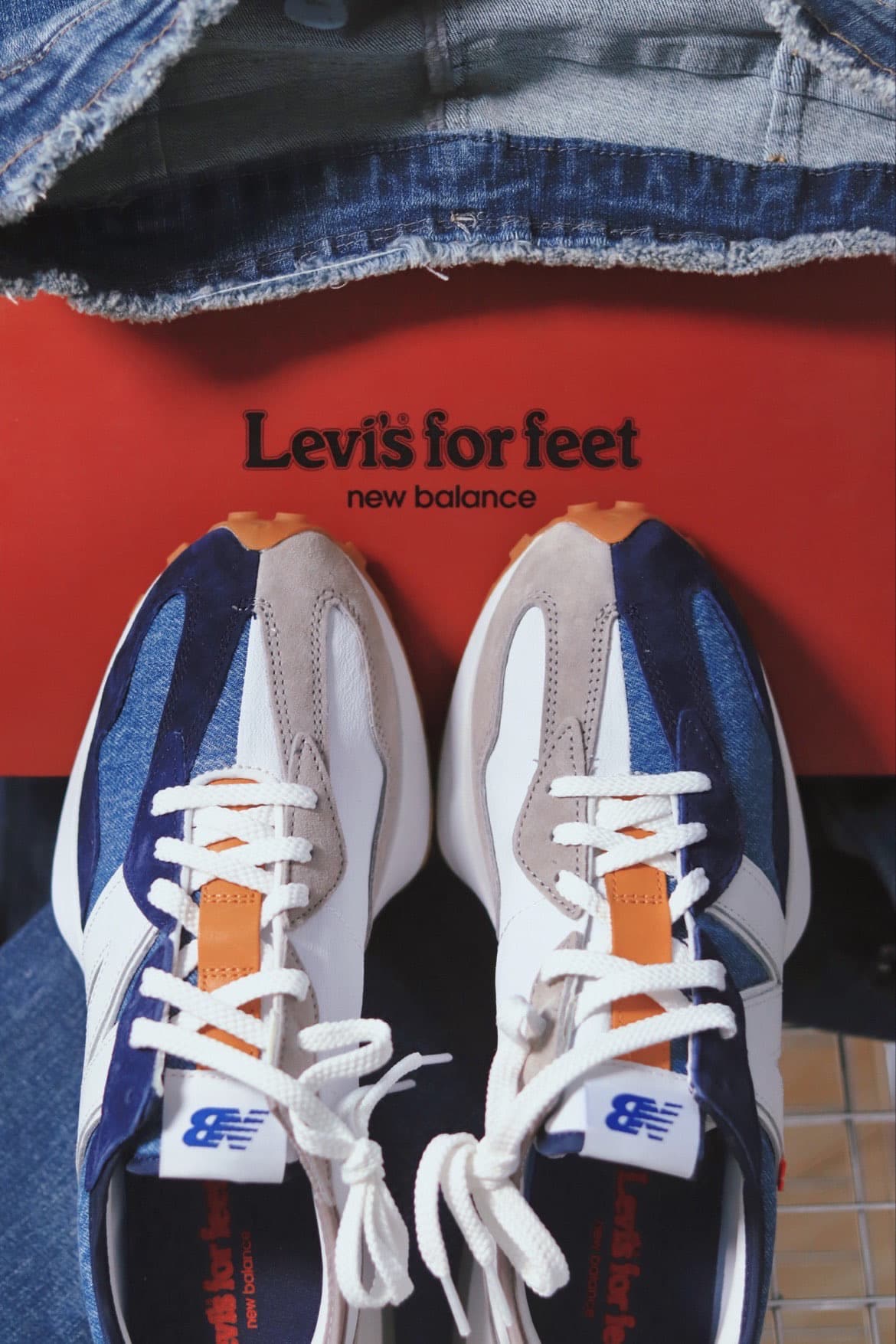 Levi's x NB 327 Indigio Denim (полнота: D) - фото покупателя Егор