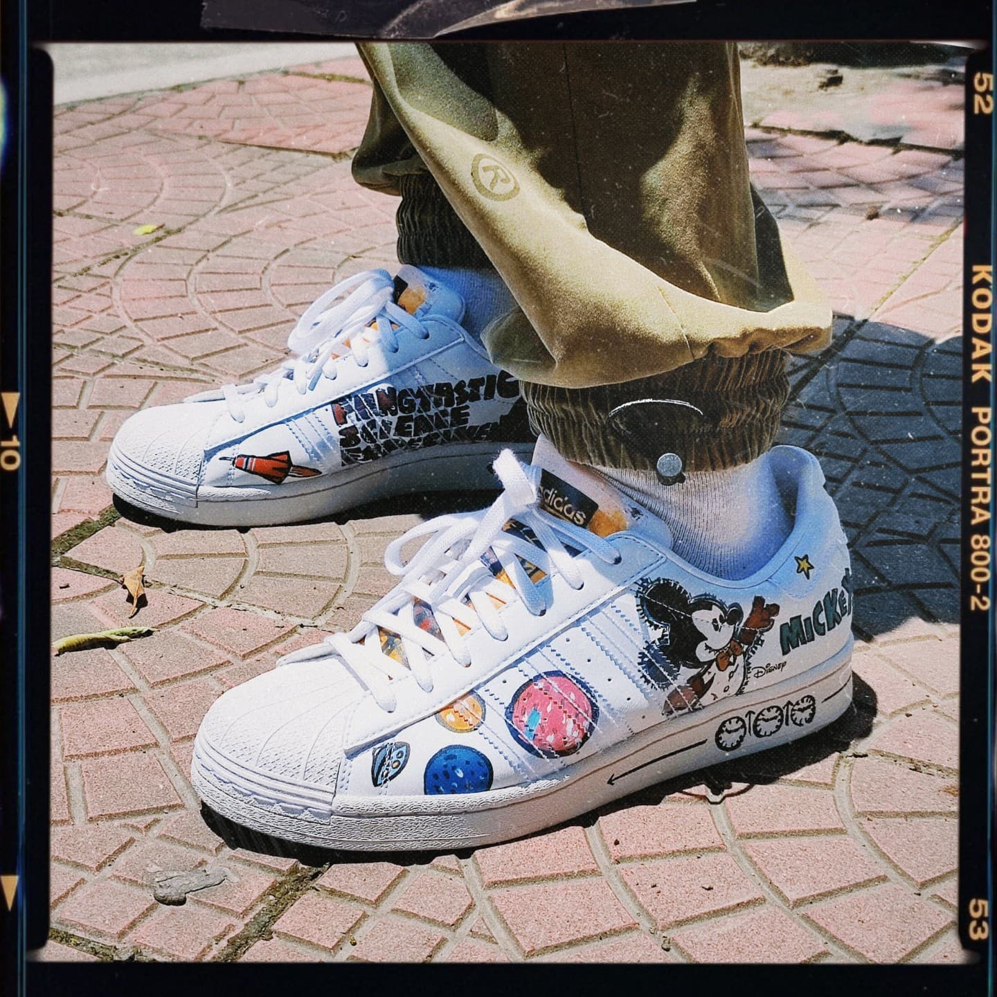 Disney/ x adidas originals Superstar - photo of buyer Саша