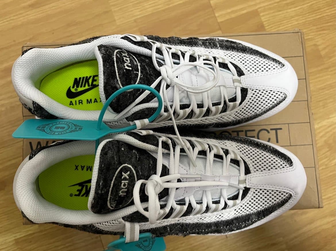 Nike Air Max 95 Crater SE White Black - photo of buyer Борис