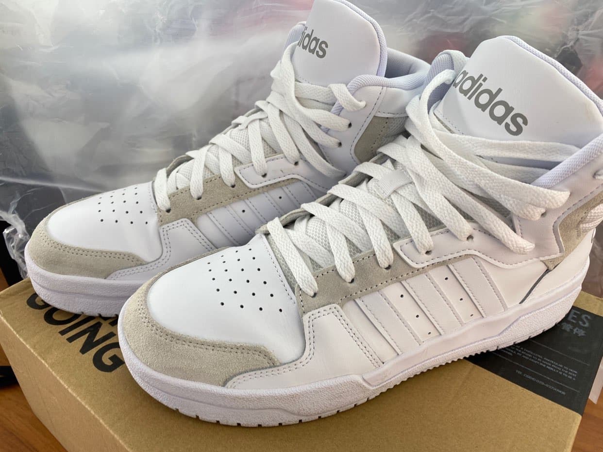 adidas neo Entrap Mid White Dove Grey Cloud - фото покупателя Влад