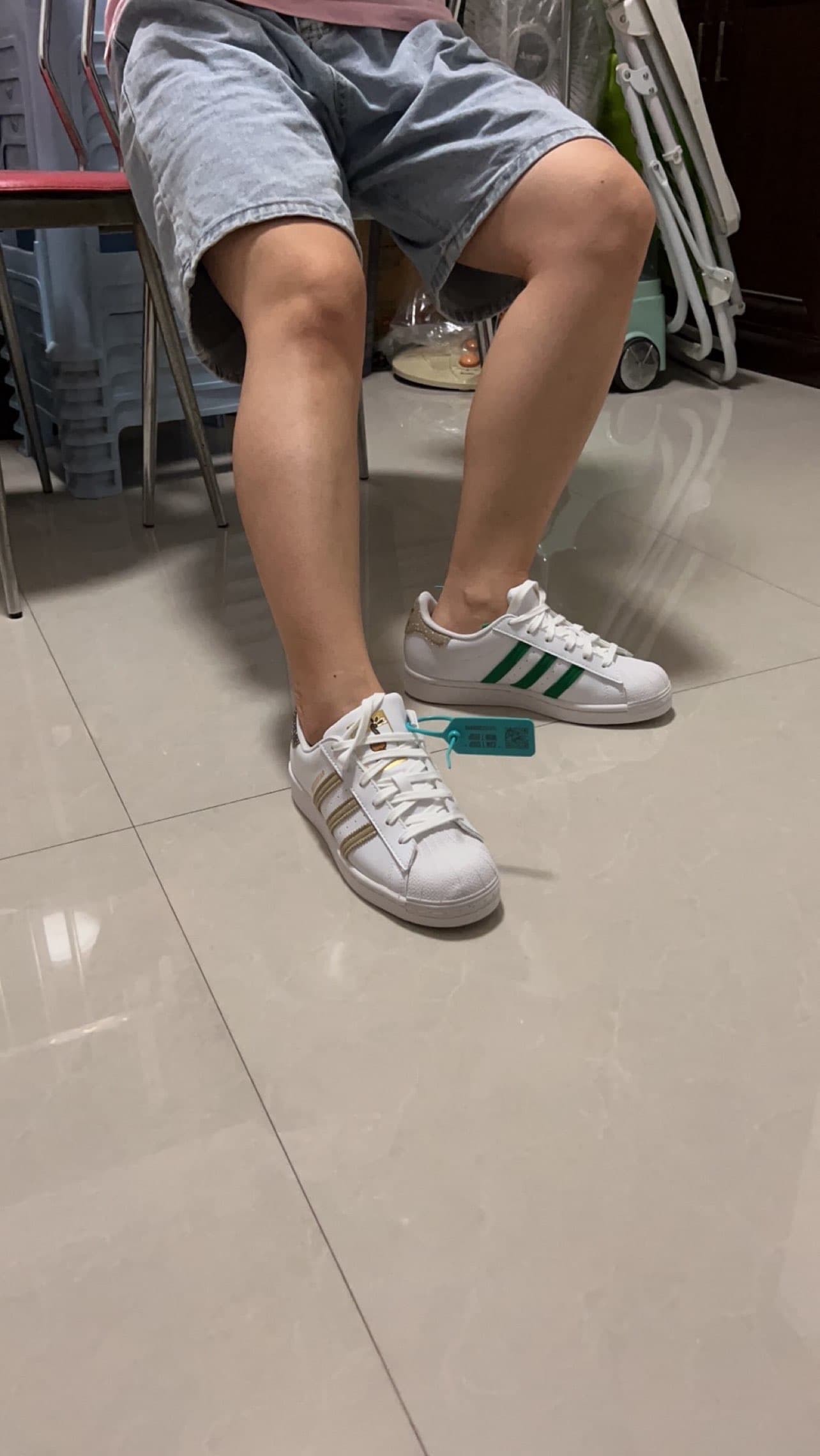 adidas originals Superstar Christmas Gingerbread - photo of buyer Петр