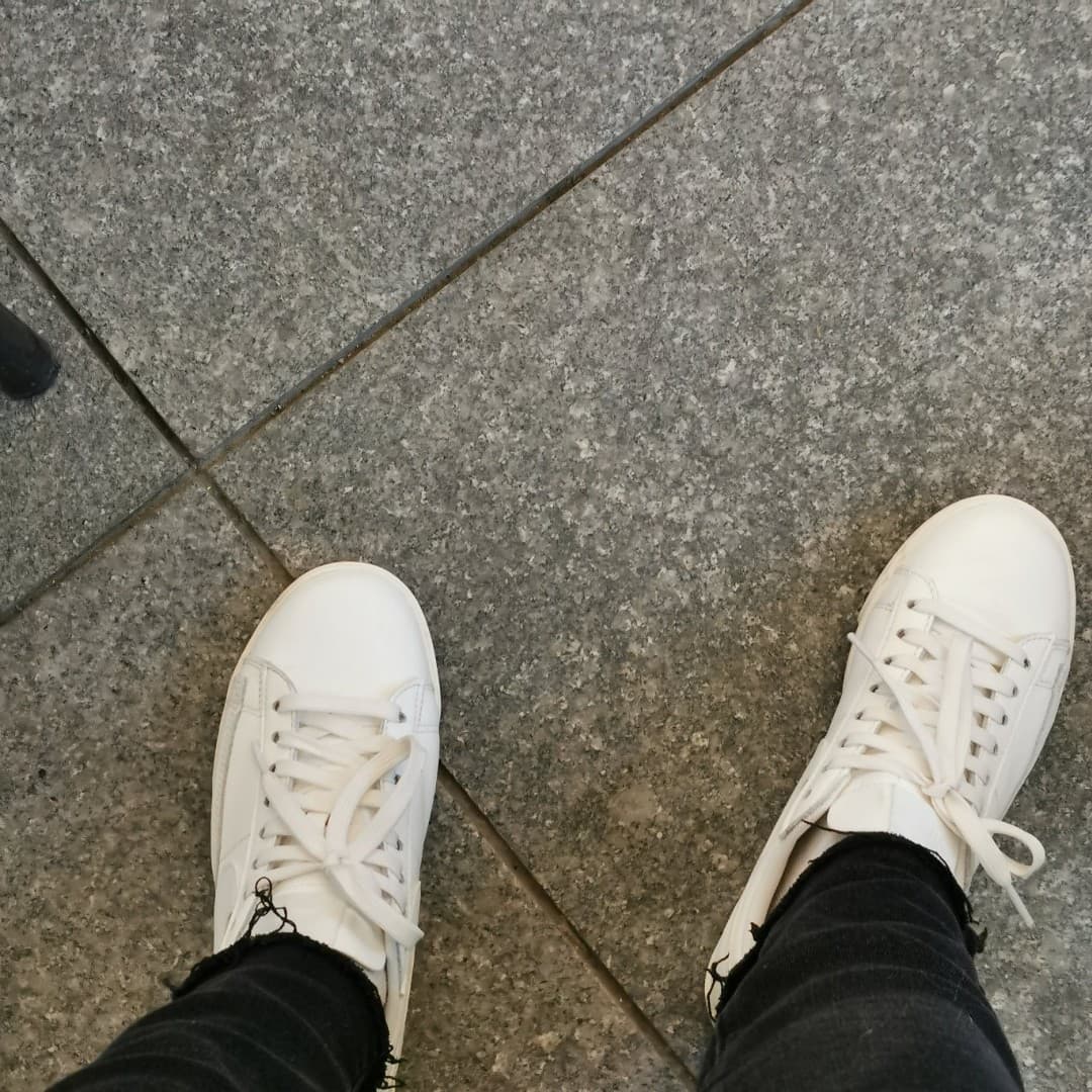 Nike Blazer Low LE Sail Leather - фото покупателя Тамара